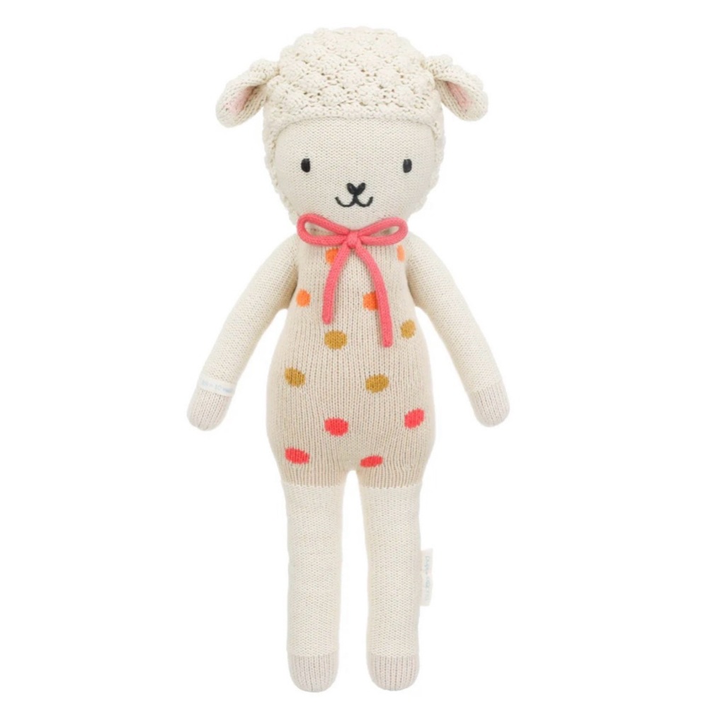 Cuddle + Kind hand knit doll